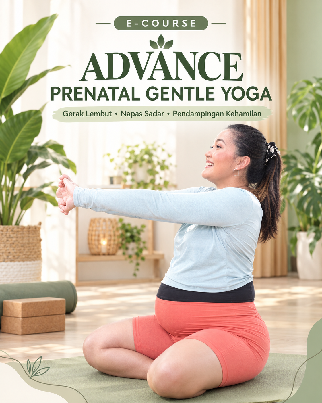 Prenatal Gentle Yoga Advance Background